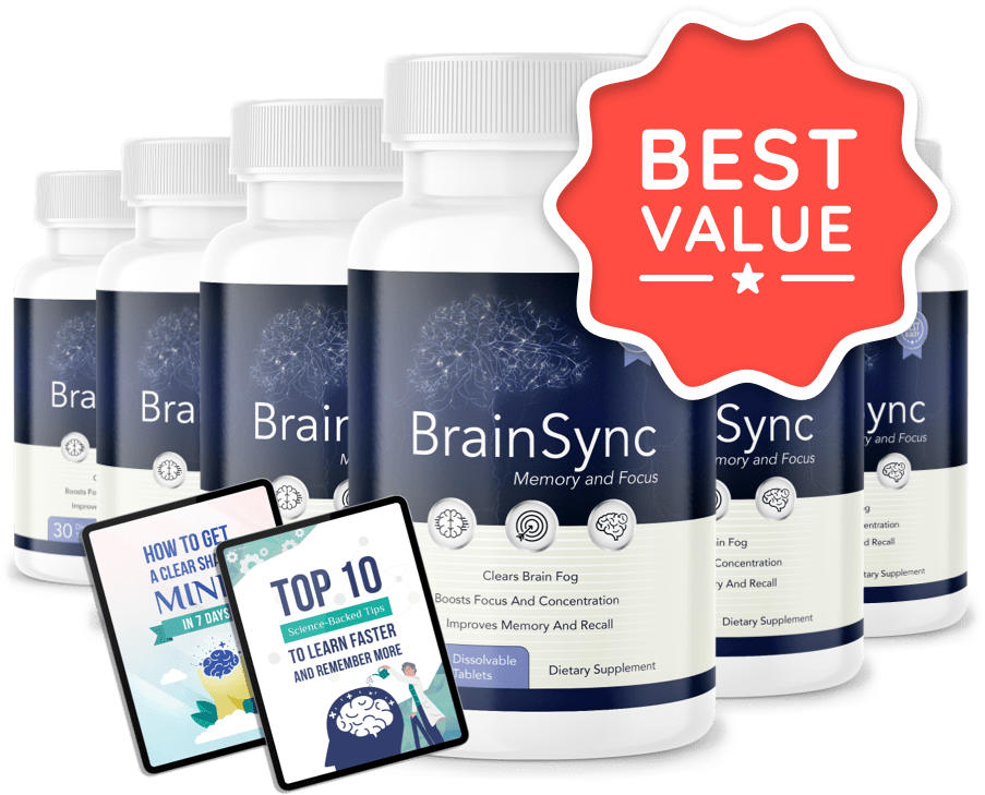 BrainSync™ 6 bottles